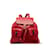 Gucci Leather Double Pocket Bamboo Backpack 370833 Red Pony-style calfskin  ref.1114509