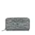 Chanel Tweed-Deauville-Geldbörse mit umlaufendem Reißverschluss Grau Leinwand  ref.1114514