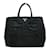 Prada Tessuto Fiocco Tote Bag BN1601 Black Cloth Nylon  ref.1114572