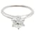 Tiffany & Co Solitaire Silvery Platinum  ref.1114676