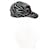 Agnès b. Hats Black Grey Cotton Elastane Polyamide Acrylic  ref.1114767