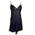 Dior Robes Polyamide Noir Violet  ref.1114833