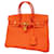 Hermès HERMES BIRKIN Orange Leder  ref.1114911