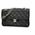 Timeless Chanel Matelassé Black Leather  ref.1114989