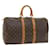 Louis Vuitton Monograma Keepall 45 Boston Bag M41428 Autenticação de LV 58135 Lona  ref.1115052