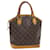LOUIS VUITTON Monogram Lockit Hand Bag M40102 LV Auth ep2177 Cloth  ref.1115066
