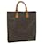 Bolso de mano Sac Plat con monograma M de LOUIS VUITTON51140 LV Auth 58728 Lienzo  ref.1115076