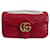 Gucci GG Marmont Tasche Rot Leder  ref.1115353