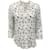 L'Agence White / Black Chess Piece Camille Blouse Viscose  ref.1115365