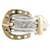 Ring Hermès Anillo de cinturón de herradura Plata Plata Metal  ref.1115445