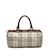 Burberry House Check Canvas Handbag Brown Cloth  ref.1115473
