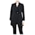 Chloé Blazer preto com botão único e fenda lateral - tamanho UK 10 Acetato  ref.1115596
