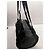 Borsa Chanel Duffel in pelle e ecopelliccia nera Nero - vista 5