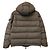 Moncler Enèvre Brown Wool Coat Men - view 2