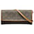 Louis Vuitton Brown Monogram Pochette Twin GM Light brown Leather Cloth  ref.1115657