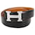 Hermès Cinturón reversible Hermes Constance negro Cuero  ref.1115675