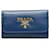 Porta-chaves Prada Azul Saffiano Couro  ref.1115699