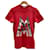 Moncler Camicie Rosso Cotone  ref.1115755