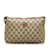 Gucci GG Supreme Clutch Bag 8901045 Brown Cloth  ref.1116030