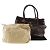 Chanel Borsa tote CC Executive A15206 Marrone - vista 10