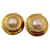 Chanel Dourado Metal  ref.1116279