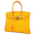 Hermès HERMES BIRKIN 30 Cuir Jaune  ref.1116369