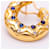Autre Marque Orecchini in oro e diamanti Blu D'oro - vista 2