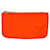 Louis Vuitton Pochette Clés Orange Leather  ref.1116550