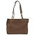CHANEL Borsa a tracolla con catena Pelle verniciata Marrone CC Auth bs9580 - vista 13