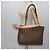 CHANEL Borsa a tracolla con catena Pelle verniciata Marrone CC Auth bs9580 - vista 23