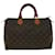 Louis Vuitton Monogram Speedy 30 Bolsa de mão M41526 LV Auth ar10436 Monograma Lona  ref.1116637
