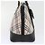 BURBERRY Borsa a mano Nova Check Nylon Tela Beige Auth ep2098 - vista 4