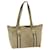 GUCCI GG Canvas Sherry Line Tote Bag Beige Gold 187896 Auth ti1281 Golden Cloth  ref.1116680