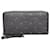 Louis Vuitton Zippy Wallet Black Leather  ref.1116874
