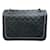 Chanel 2011 Schwarze Istanbul-Überschlagtasche aus Leder  ref.1116920