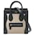 Luggage Céline Sac cabas en cuir Nano noir et beige Multicolore  ref.1116959