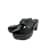Autre Marque ELLEME  Sandals T.eu 38 leather Black  ref.1117112