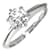 Tiffany & Co Solitaire Silvery Platinum  ref.1117883