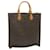 LOUIS VUITTON Monogram Sac Plat Hand Bag M51140 LV Auth 58745 Cloth  ref.1118029