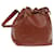 Bolsa de ombro LOUIS VUITTON Epi Petit Noe marrom M44103 LV Auth th4190 Couro  ref.1118134