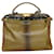Peekaboo FENDI  Handbags T.  leather Khaki  ref.1118189