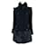 Chanel 11Schwarzer Tweed-Mantel von K$ mit Juwelendetail  ref.1118290