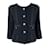 Chanel Paris / Jaqueta de tweed preta de Cingapura Preto  ref.1118298
