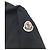 Moncler Kleid mit Pailletten Logo schwarz Baumwolle - Ansicht 4