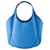 Mini Bucket Swipe Shopper Bag - Coperni - Leather - Blue Pony-style calfskin  ref.1118507