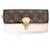 Louis Vuitton Monogram Cherrywood Wallet M61719 Pink Cloth  ref.1118582