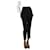 Etro Black high-rise tailored trousers - size IT 38  ref.1118652