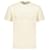 Autre Marque Camiseta Paris - Maison Kitsuné - Crema - Algodón Blanco Lienzo  ref.1118780