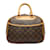 Deauville Louis Vuitton Trouville Canvas Handtasche M mit Monogramm42228 In sehr gutem Zustand Braun Leinwand  ref.1118887