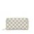 Louis Vuitton Cartera Damier Azur Zippy N63503 Blanco Lienzo  ref.1118944